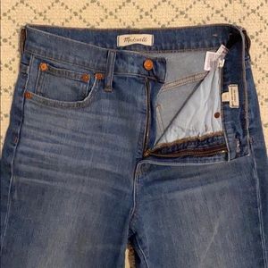 Madewell vintage crop jeans